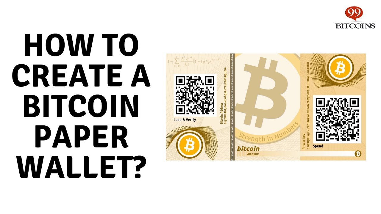 Securing and Printing Your Bitcoin Paper Wallet